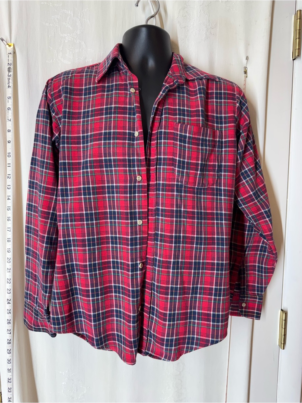Vintage Men's Plaid Shirt